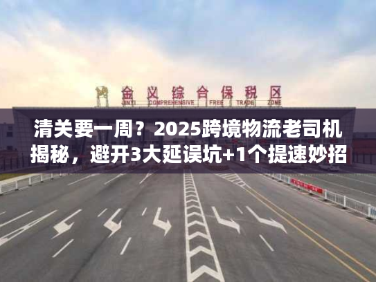 清关要一周？2025跨境物流老司机揭秘，避开3大延误坑+1个提速妙招