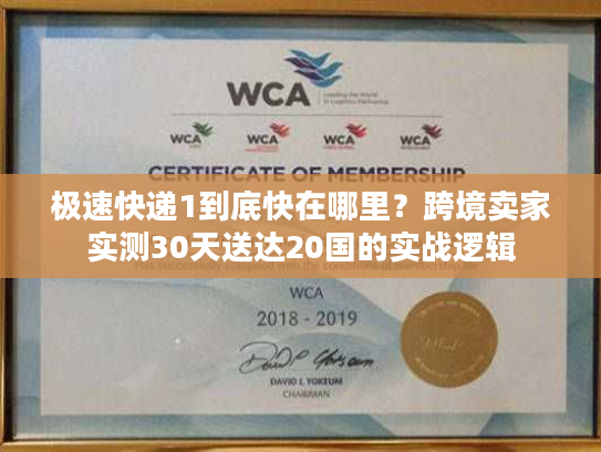 极速快递1到底快在哪里?跨境卖家实测30天送达20国的实战逻辑 极速快递1到底快在哪里?跨境卖家实测30天送达20国的实战逻辑
