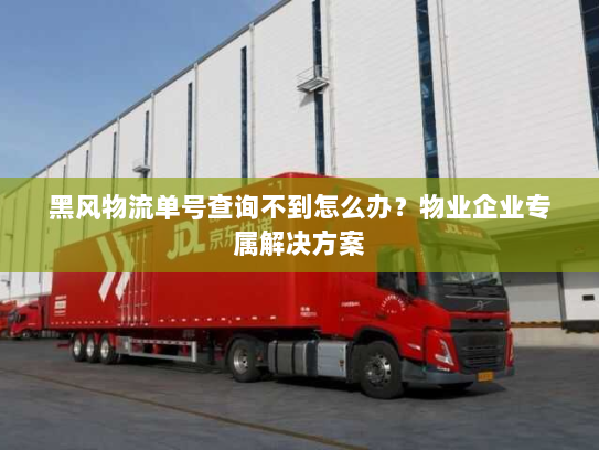 黑风物流单号查询不到怎么办?物业企业专属解决方案 黑风物流单号查询不到怎么办?物业企业专属解决方案