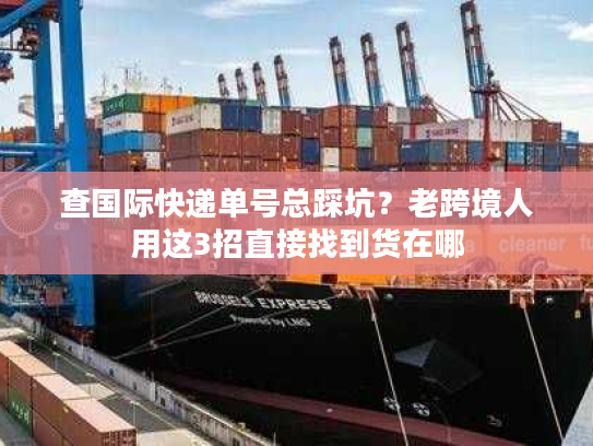 查国际快递单号总踩坑?老跨境人用这3招直接找到货在哪 查国际快递单号总踩坑?老跨境人用这3招直接找到货在哪