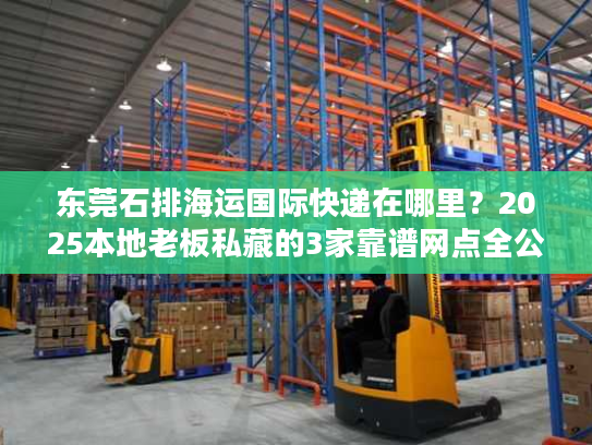 东莞石排海运国际快递在哪里？2025本地老板私藏的3家靠谱网点全公开