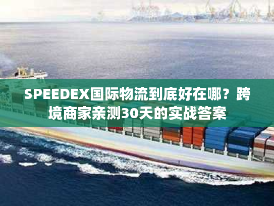 SPEEDEX国际物流到底好在哪？跨境商家亲测30天的实战答案