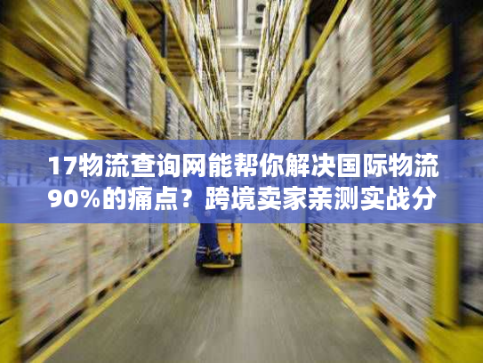 17物流查询网能帮你解决国际物流90%的痛点?跨境卖家亲测实战分享 17物流查询网能帮你解决国际物流90%的痛点?跨境卖家亲测实战分享