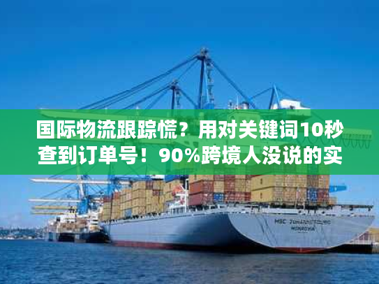 国际物流跟踪慌?用对关键词10秒查到订单号!90%跨境人没说的实战技巧 国际物流跟踪慌?用对关键词10秒查到订单号!90%跨境人没说的实战技巧