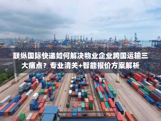 联纵国际快递如何解决物业企业跨国运输三大痛点？专业清关+智能报价方案解析