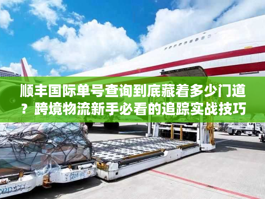 顺丰国际单号查询到底藏着多少门道？跨境物流新手必看的追踪实战技巧