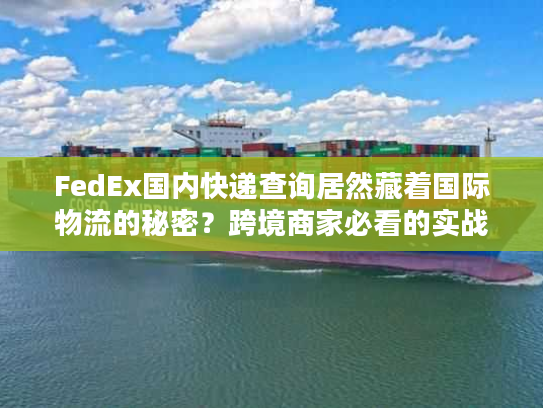 FedEx国内快递查询居然藏着国际物流的秘密？跨境商家必看的实战细节