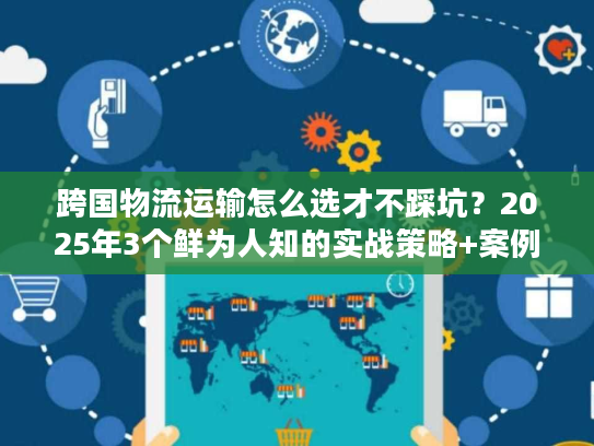 跨国物流运输怎么选才不踩坑？2025年3个鲜为人知的实战策略+案例拆解