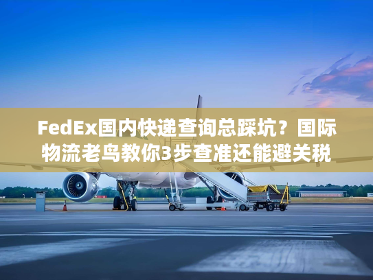 FedEx国内快递查询总踩坑？国际物流老鸟教你3步查准还能避关税