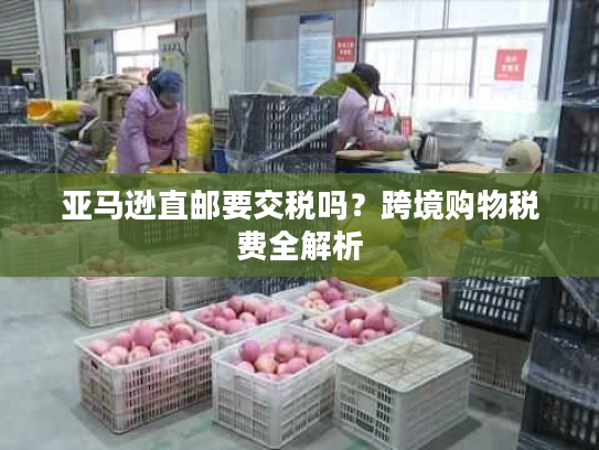 亚马逊直邮要交税吗?跨境购物税费全解析 亚马逊直邮要交税吗?跨境购物税费全解析