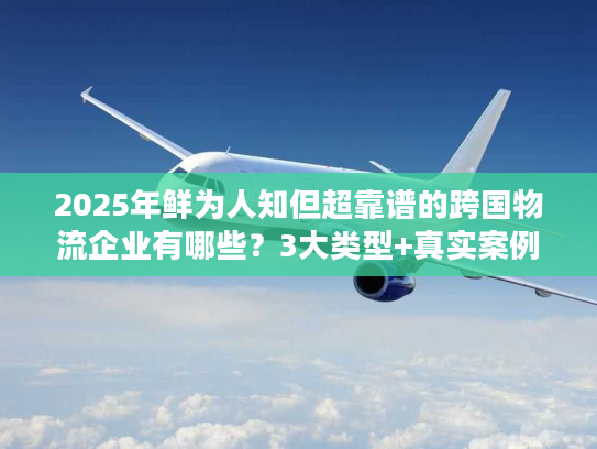 2025年鲜为人知但超靠谱的跨国物流企业有哪些？3大类型+真实案例拆解