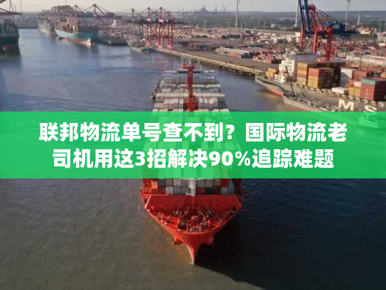 联邦物流单号查不到？国际物流老司机用这3招解决90%追踪难题