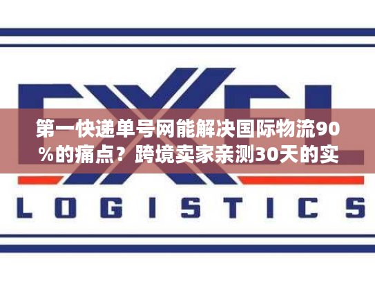 第一快递单号网能解决国际物流90%的痛点？跨境卖家亲测30天的实战答案