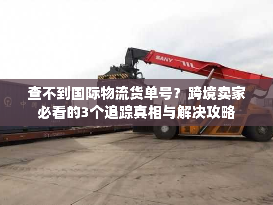查不到国际物流货单号?跨境卖家必看的3个追踪真相与解决攻略 查不到国际物流货单号?跨境卖家必看的3个追踪真相与解决攻略