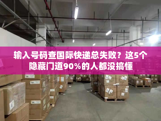 输入号码查国际快递总失败？这5个隐藏门道90%的人都没搞懂