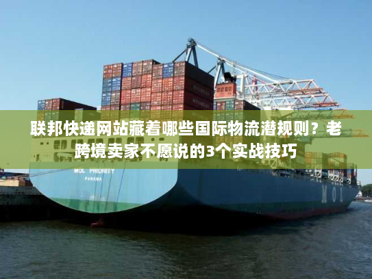 联邦快递网站藏着哪些国际物流潜规则？老跨境卖家不愿说的3个实战技巧