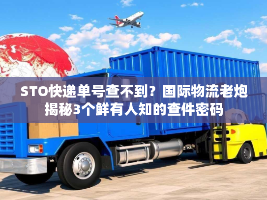 STO快递单号查不到？国际物流老炮揭秘3个鲜有人知的查件密码