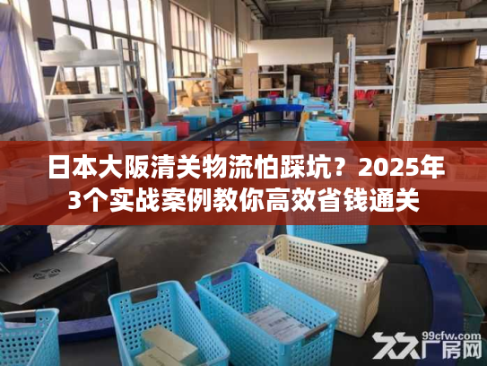 日本大阪清关物流怕踩坑？2025年3个实战案例教你高效省钱通关