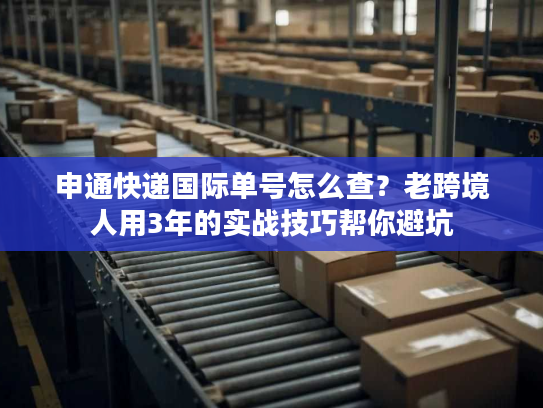 申通快递国际单号怎么查？老跨境人用3年的实战技巧帮你避坑