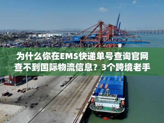 为什么你在EMS快递单号查询官网查不到国际物流信息?3个跨境老手都在用的补救方法 为什么你在EMS快递单号查询官网查不到国际物流信息?3个跨境老手都在用的补救方法
