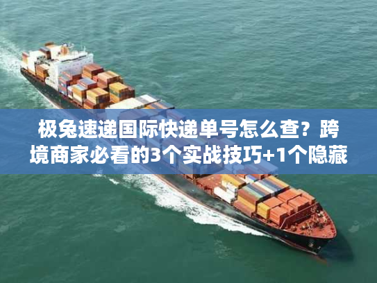 极兔速递国际快递单号怎么查?跨境商家必看的3个实战技巧+1个隐藏福利 极兔速递国际快递单号怎么查?跨境商家必看的3个实战技巧+1个隐藏福利