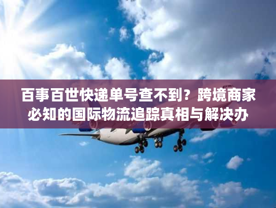 百事百世快递单号查不到？跨境商家必知的国际物流追踪真相与解决办法