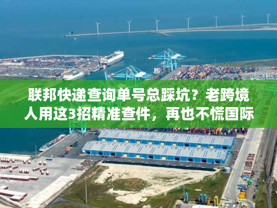 联邦快递查询单号总踩坑？老跨境人用这3招精准查件，再也不慌国际物流延误！