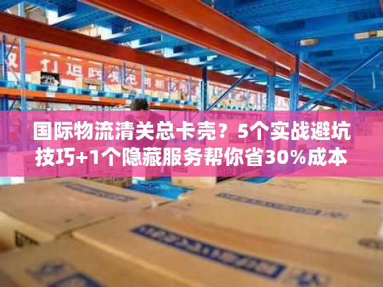 国际物流清关总卡壳？5个实战避坑技巧+1个隐藏服务帮你省30%成本