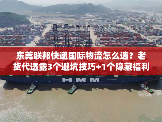 东莞联邦快递国际物流怎么选？老货代透露3个避坑技巧+1个隐藏福利