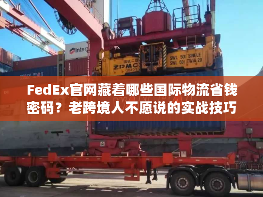 FedEx官网藏着哪些国际物流省钱密码？老跨境人不愿说的实战技巧全在这