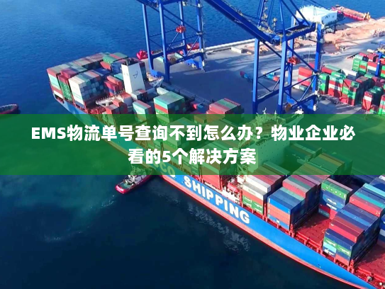 EMS物流单号查询不到怎么办?物业企业必看的5个解决方案 EMS物流单号查询不到怎么办?物业企业必看的5个解决方案