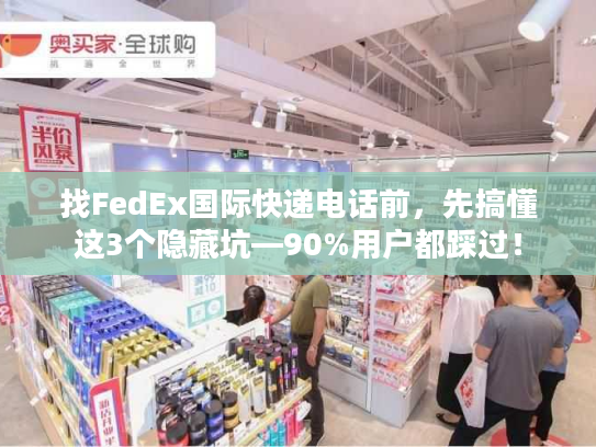 找FedEx国际快递电话前，先搞懂这3个隐藏坑—90%用户都踩过！