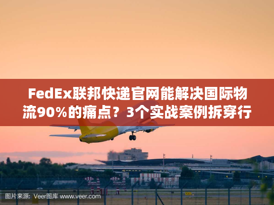 FedEx联邦快递官网能解决国际物流90%的痛点?3个实战案例拆穿行业真相 FedEx联邦快递官网能解决国际物流90%的痛点?3个实战案例拆穿行业真相