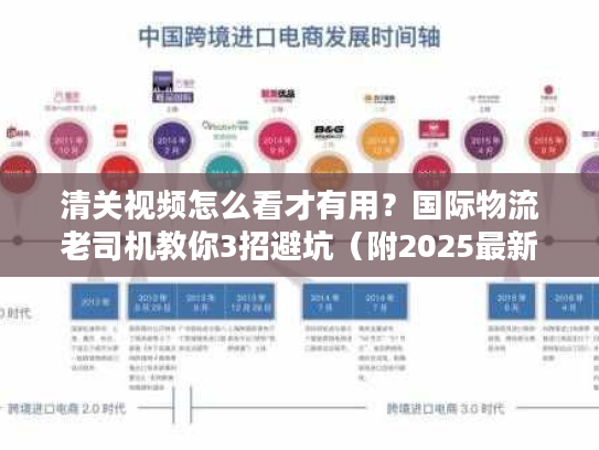 清关视频怎么看才有用？国际物流老司机教你3招避坑（附2025最新查验率数据）