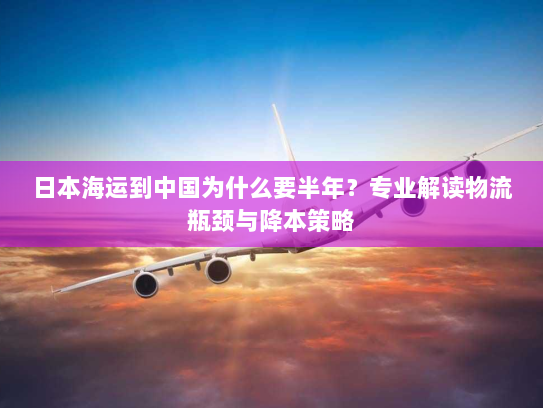 日本海运到中国为什么要半年?专业解读物流瓶颈与降本策略 日本海运到中国为什么要半年?专业解读物流瓶颈与降本策略