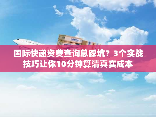 国际快递资费查询总踩坑？3个实战技巧让你10分钟算清真实成本