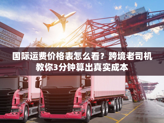 国际运费价格表怎么看？跨境老司机教你3分钟算出真实成本