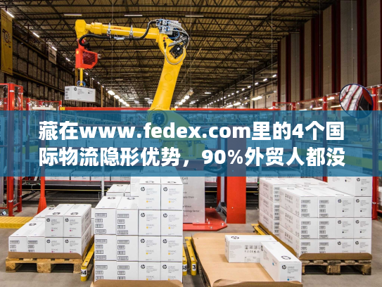 藏在www.fedex.com里的4个国际物流隐形优势，90%外贸人都没用到？