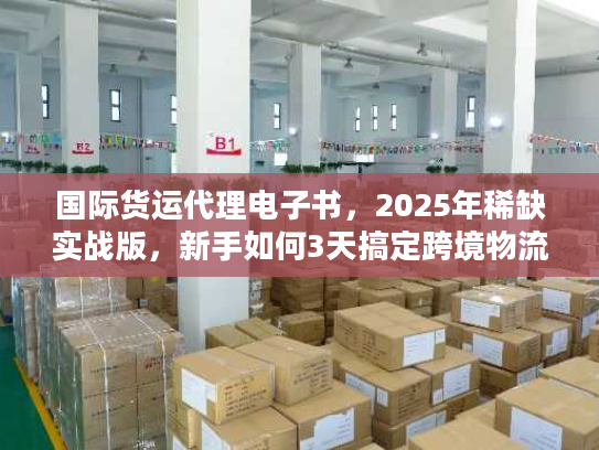 国际货运代理电子书，2025年稀缺实战版，新手如何3天搞定跨境物流全流程？