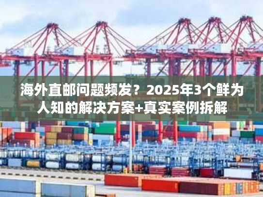 海外直邮问题频发？2025年3个鲜为人知的解决方案+真实案例拆解