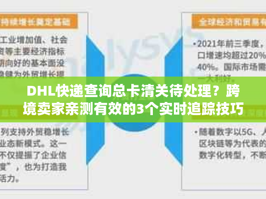 DHL快递查询总卡清关待处理?跨境卖家亲测有效的3个实时追踪技巧 DHL快递查询总卡清关待处理?跨境卖家亲测有效的3个实时追踪技巧