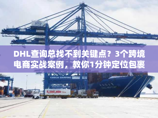 DHL查询总找不到关键点？3个跨境电商实战案例，教你1分钟定位包裹状态