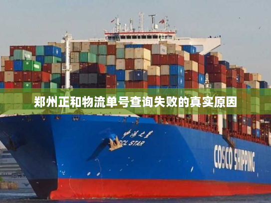 郑州正和物流单号查询失败的真实原因 郑州正和物流单号查询失败的真实原因