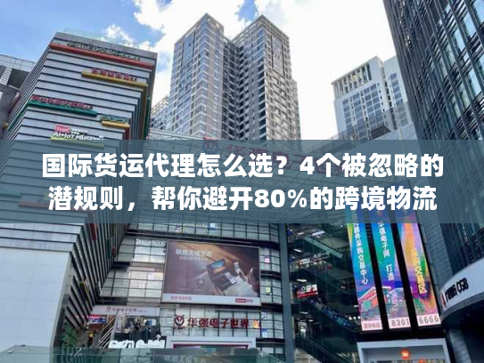 国际货运代理怎么选？4个被忽略的潜规则，帮你避开80%的跨境物流坑