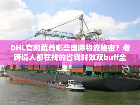 DHL官网藏着哪些国际物流秘密？老跨境人都在找的省钱时效双buff全在这