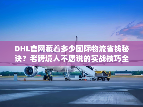 DHL官网藏着多少国际物流省钱秘诀？老跨境人不愿说的实战技巧全在这