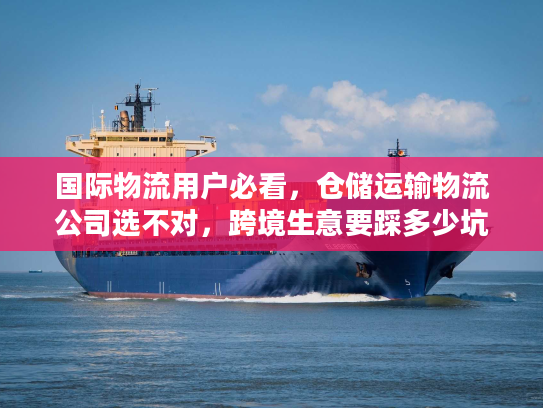国际物流用户必看，仓储运输物流公司选不对，跨境生意要踩多少坑？