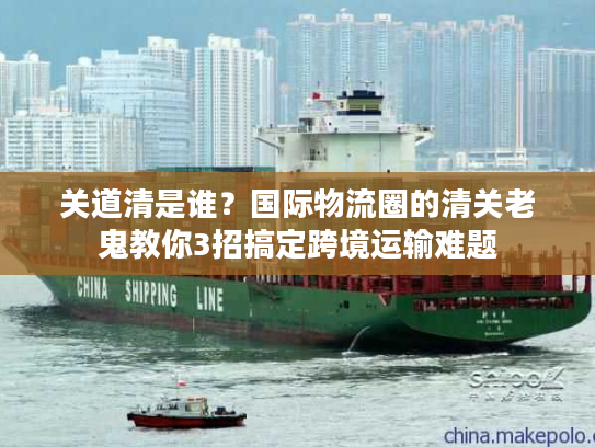 关道清是谁？国际物流圈的清关老鬼教你3招搞定跨境运输难题