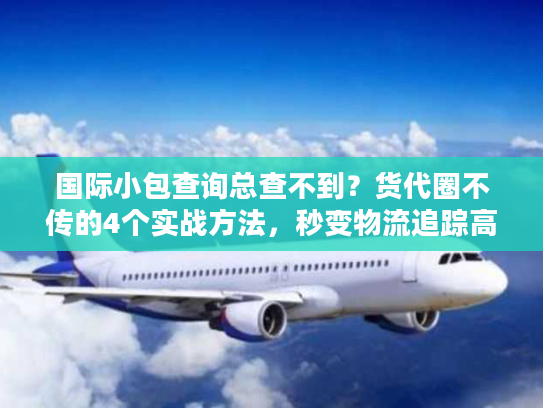 国际小包查询总查不到？货代圈不传的4个实战方法，秒变物流追踪高手