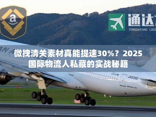 微拽清关素材真能提速30%？2025国际物流人私藏的实战秘籍